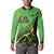 Custom Jamaica Football Button Sweatshirt Come On Reggae Boyz Red-billed streamertail - Wonder Print Shop