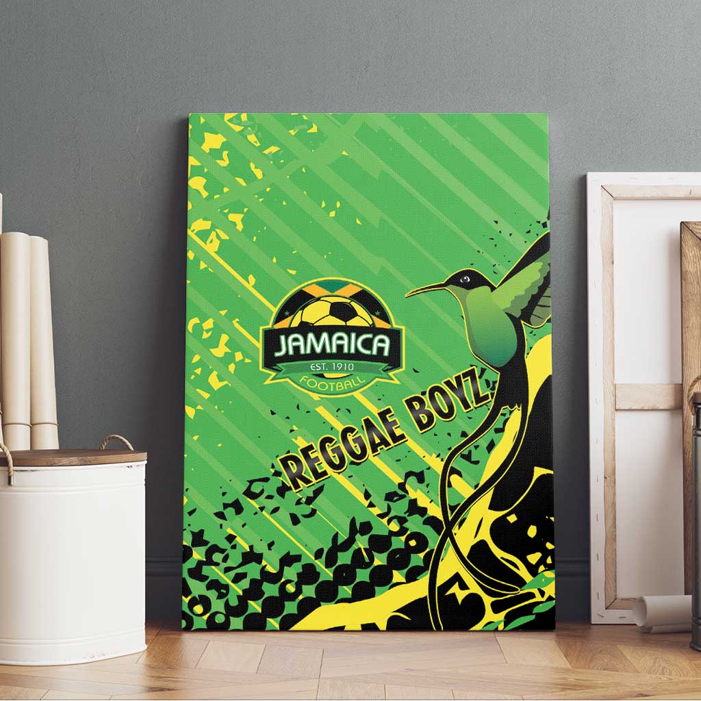Jamaica Football Canvas Wall Art Come On Reggae Boyz Red-billed streamertail - Wonder Print Shop