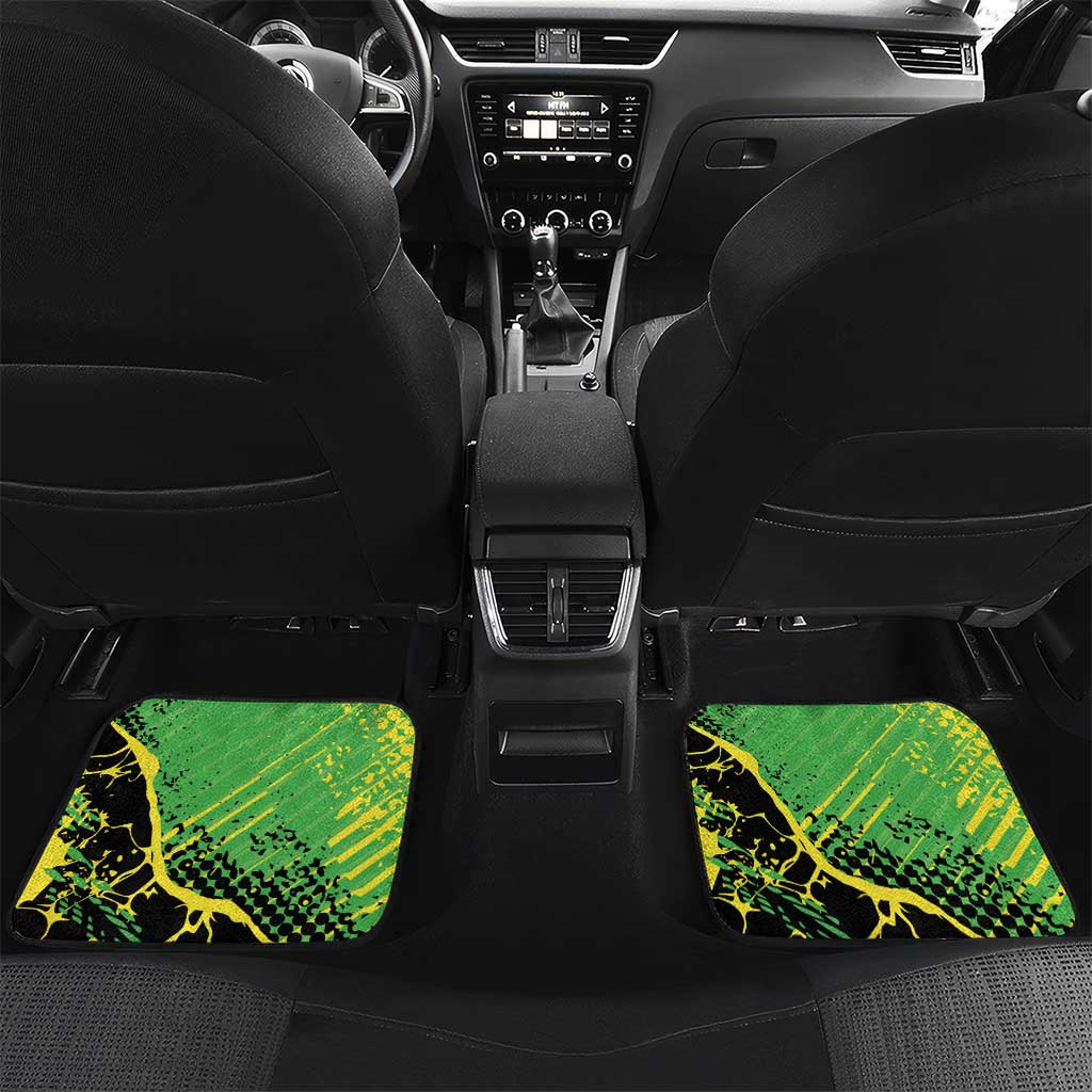Custom Jamaica Football Car Mats Come On Reggae Boyz Red-billed streamertail - Wonder Print Shop