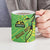 Custom Jamaica Football Ceramic Mug Come On Reggae Boyz Red-billed streamertail - Wonder Print Shop