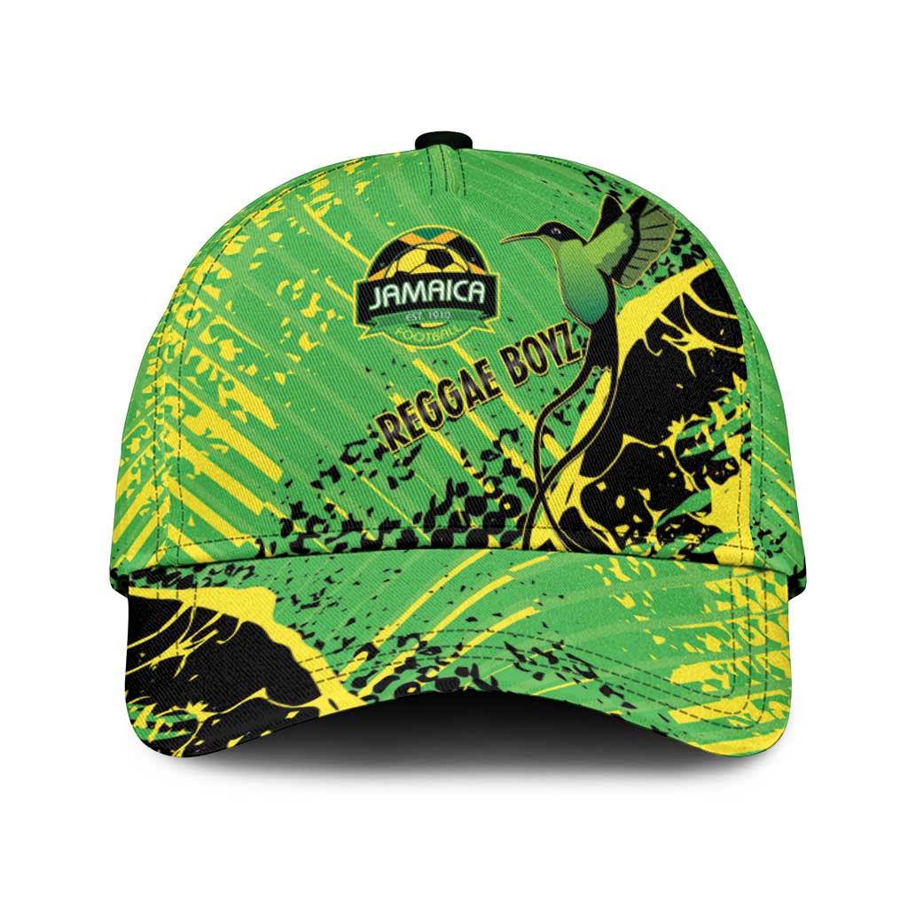 Jamaica Football Classic Cap Come On Reggae Boyz Red-billed streamertail - Wonder Print Shop
