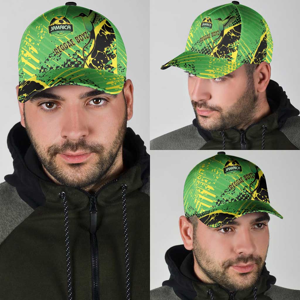 Jamaica Football Classic Cap Come On Reggae Boyz Red-billed streamertail - Wonder Print Shop