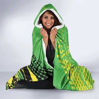 Jamaica Football Hooded Blanket Come On Reggae Boyz Red-billed streamertail - Wonder Print Shop
