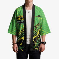 Custom Jamaica Football Kimono Come On Reggae Boyz Red-billed streamertail - Wonder Print Shop