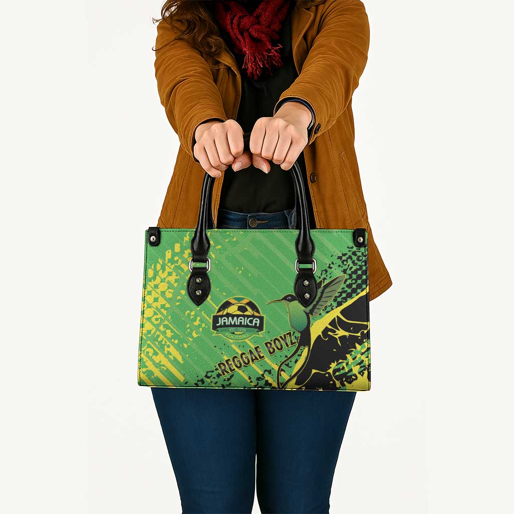 Jamaica Football Leather Bag Come On Reggae Boyz Red-billed streamertail - Wonder Print Shop