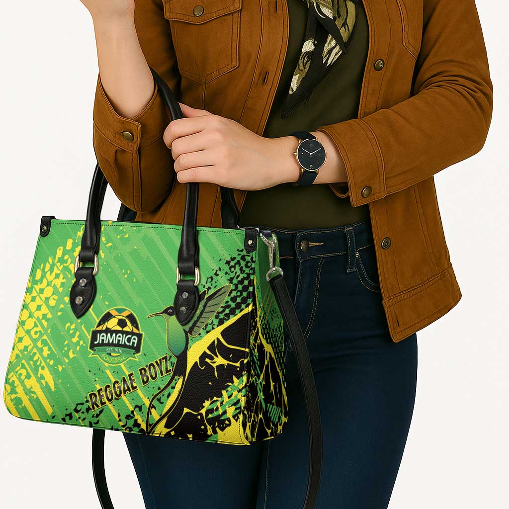 Jamaica Football Leather Bag Come On Reggae Boyz Red-billed streamertail - Wonder Print Shop