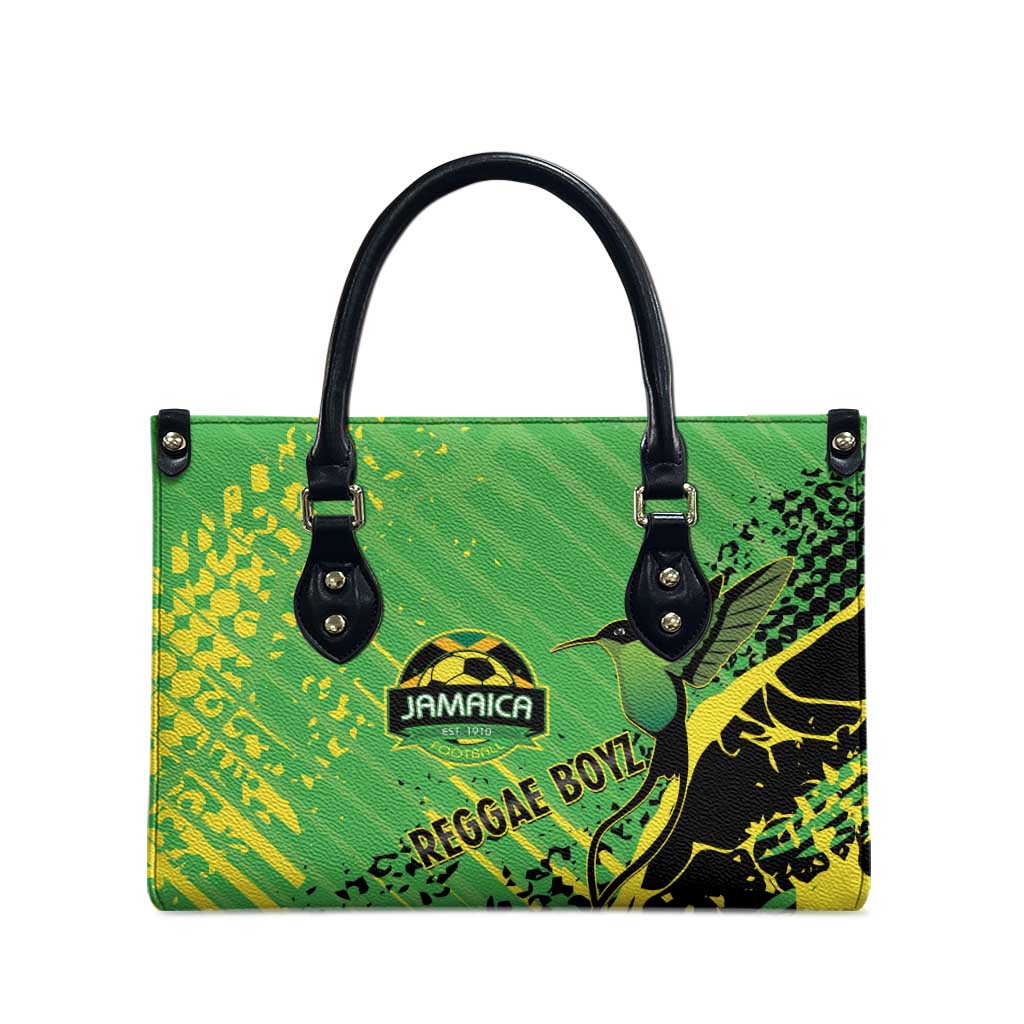 Jamaica Football Leather Bag Come On Reggae Boyz Red-billed streamertail - Wonder Print Shop