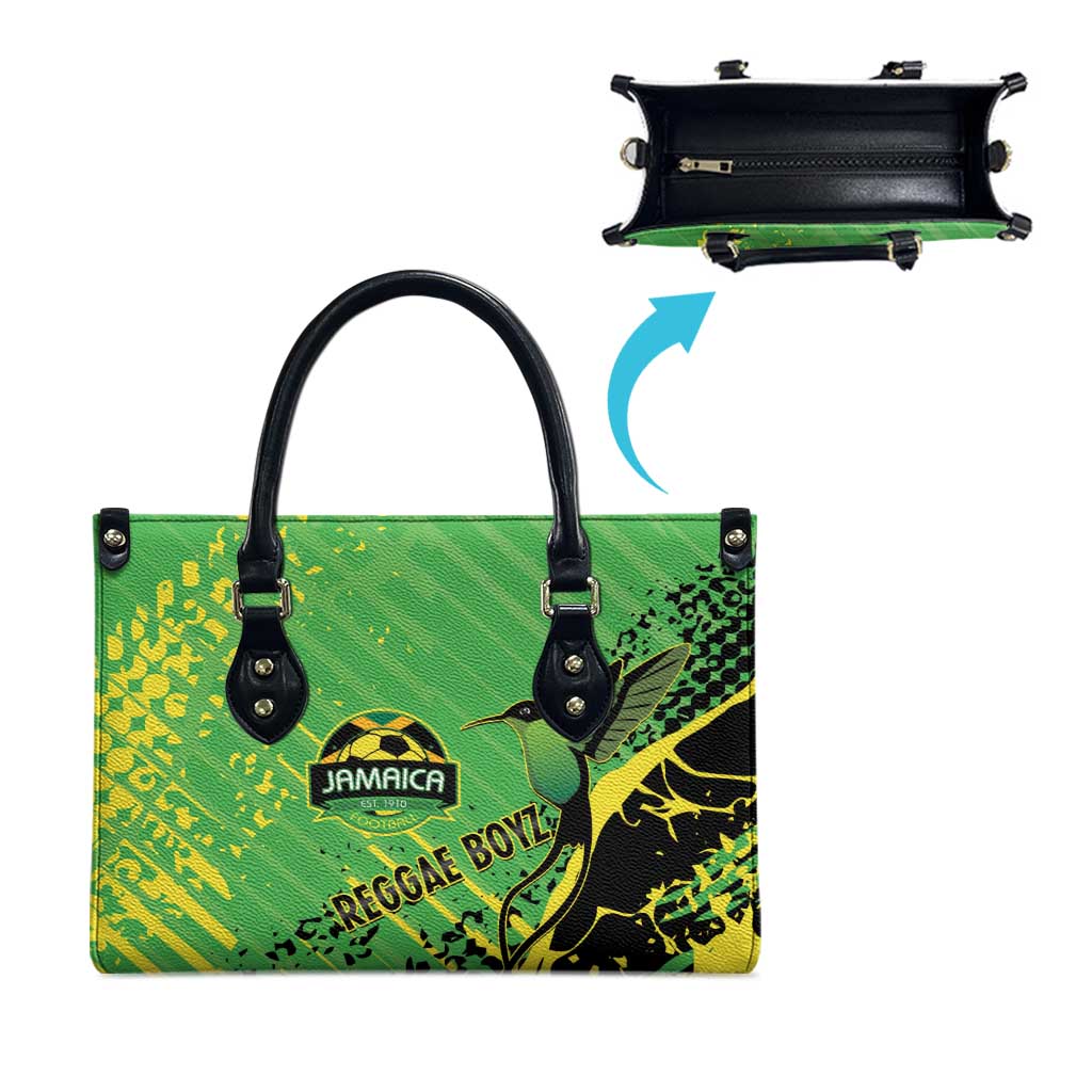 Jamaica Football Leather Bag Come On Reggae Boyz Red-billed streamertail - Wonder Print Shop