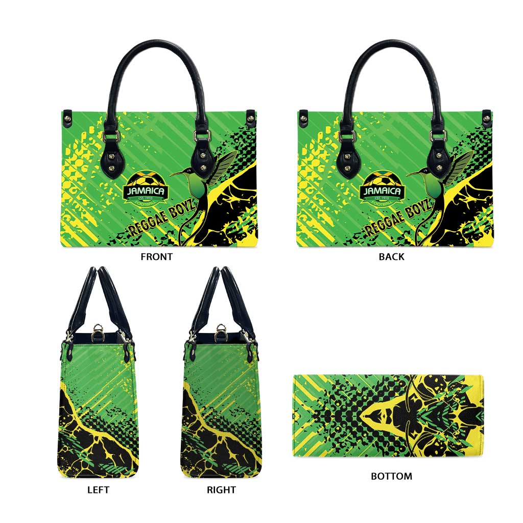 Jamaica Football Leather Bag Come On Reggae Boyz Red-billed streamertail - Wonder Print Shop