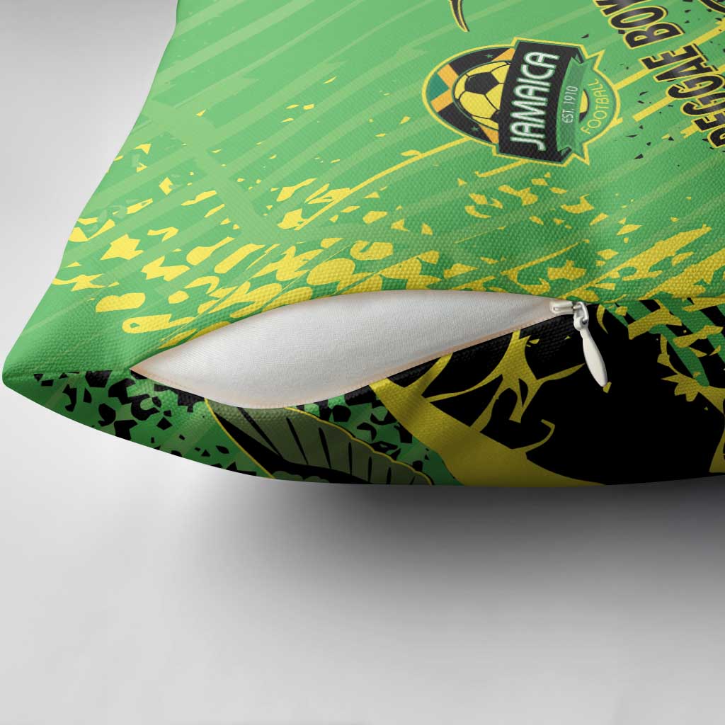 Jamaica Football Pillow Cover Come On Reggae Boyz Red-billed streamertail - Wonder Print Shop
