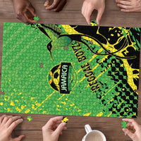 Jamaica Football Puzzle Come On Reggae Boyz Red-billed streamertail - Wonder Print Shop