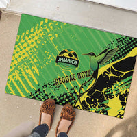 Jamaica Football Rubber Doormat Come On Reggae Boyz Red-billed streamertail - Wonder Print Shop