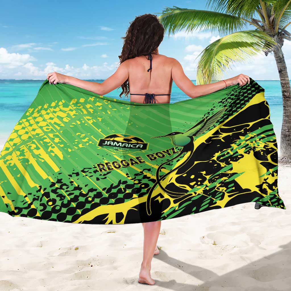 Jamaica Football Sarong Come On Reggae Boyz Red-billed streamertail - Wonder Print Shop