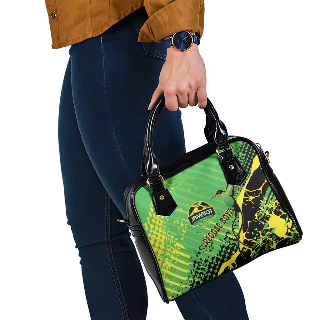 Jamaica Football Shoulder Handbag Come On Reggae Boyz Red-billed streamertail - Wonder Print Shop