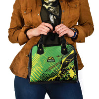 Jamaica Football Shoulder Handbag Come On Reggae Boyz Red-billed streamertail - Wonder Print Shop