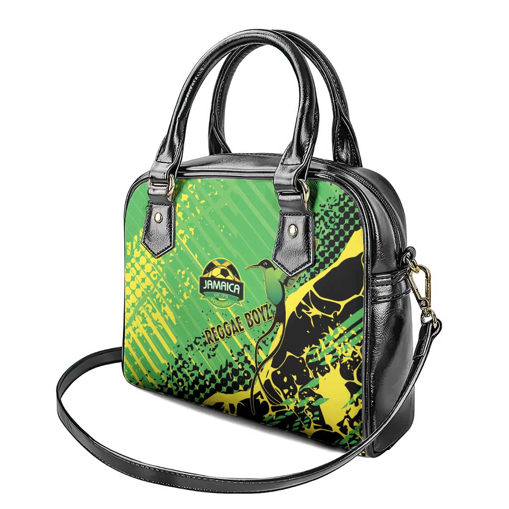 Jamaica Football Shoulder Handbag Come On Reggae Boyz Red-billed streamertail - Wonder Print Shop