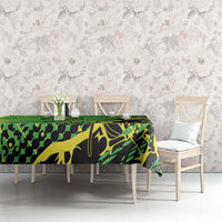 Jamaica Football Tablecloth Come On Reggae Boyz Red-billed streamertail - Wonder Print Shop