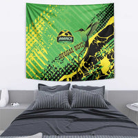 Jamaica Football Tapestry Come On Reggae Boyz Red-billed streamertail - Wonder Print Shop