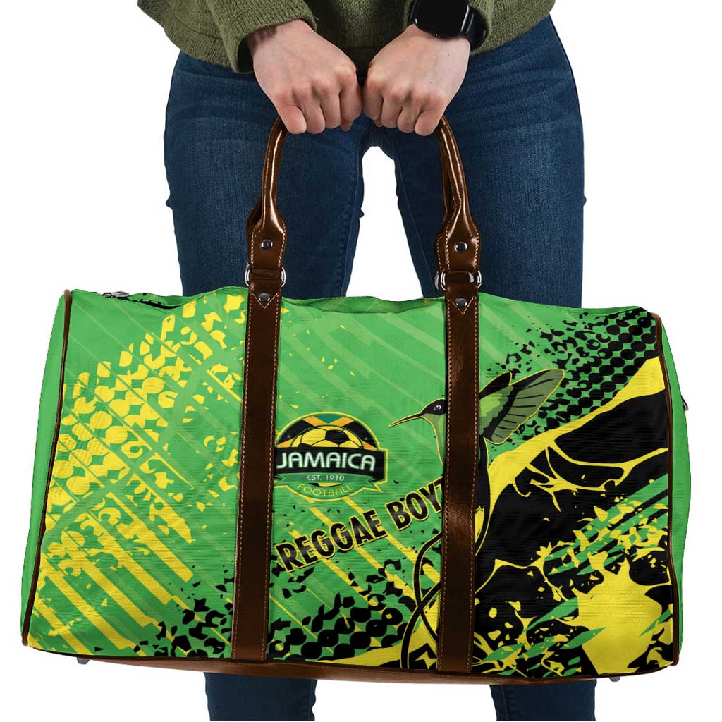 Jamaica Football Travel Bag Come On Reggae Boyz Red-billed streamertail - Wonder Print Shop