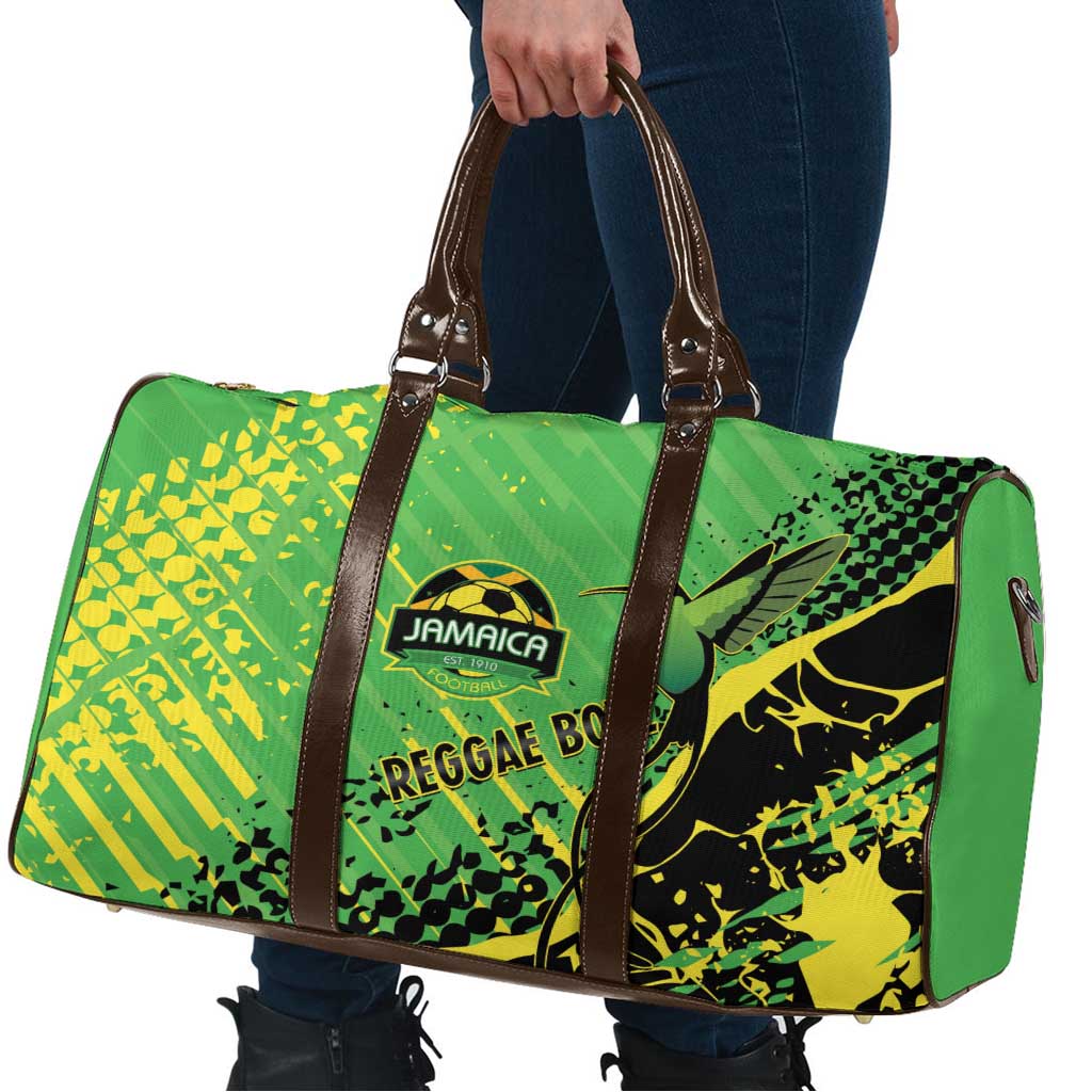 Jamaica Football Travel Bag Come On Reggae Boyz Red-billed streamertail - Wonder Print Shop