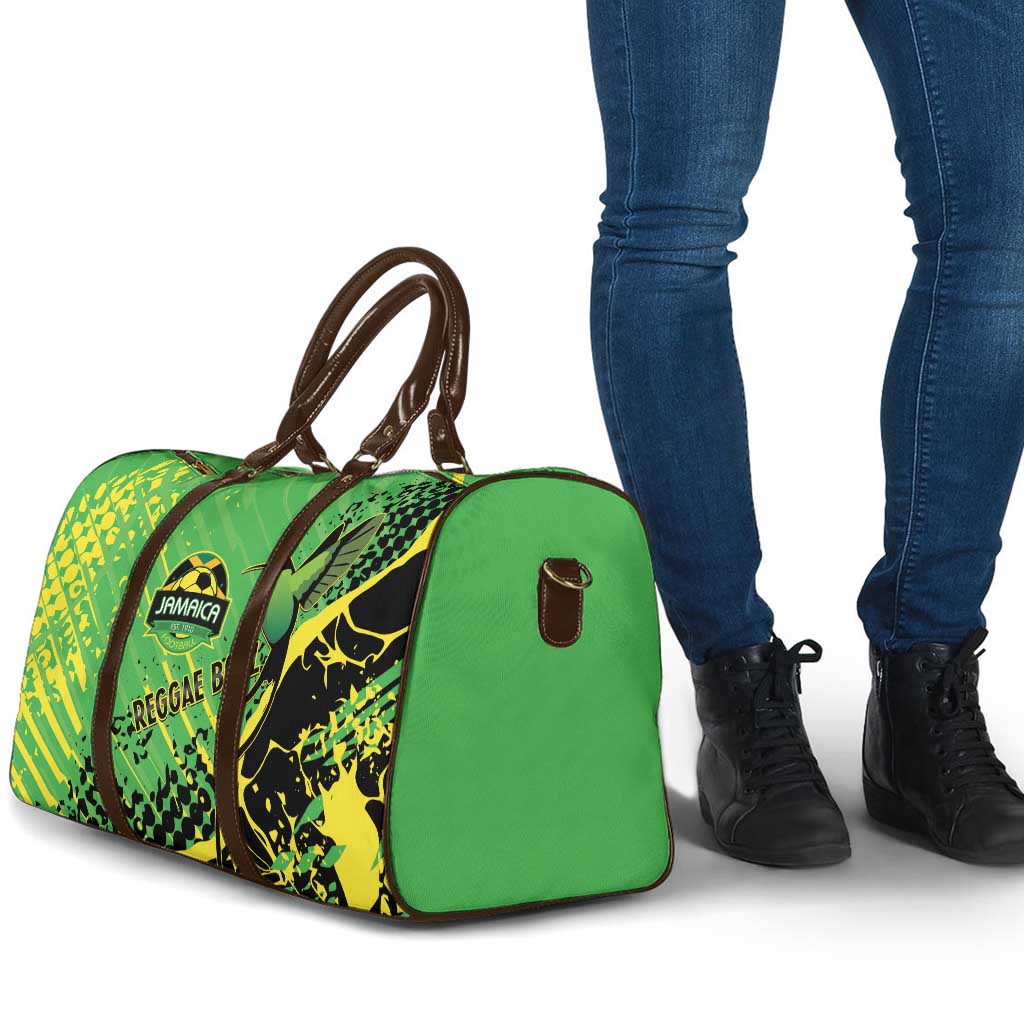 Jamaica Football Travel Bag Come On Reggae Boyz Red-billed streamertail - Wonder Print Shop