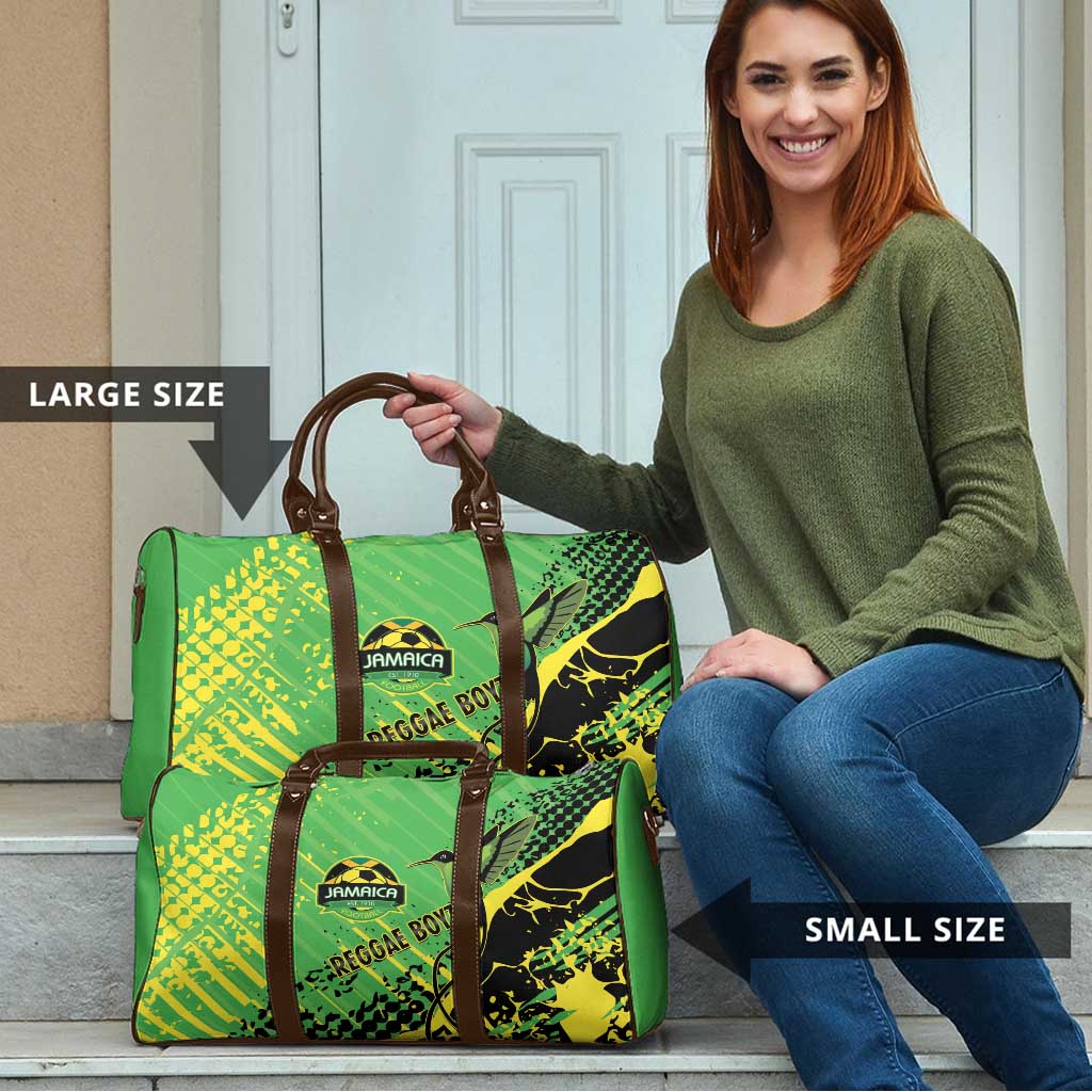 Jamaica Football Travel Bag Come On Reggae Boyz Red-billed streamertail - Wonder Print Shop