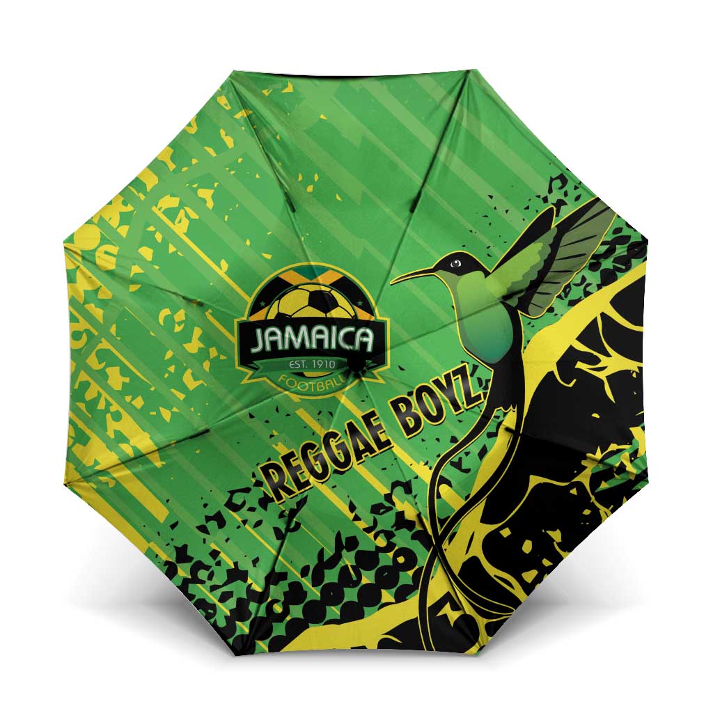 Jamaica Football Umbrella Come On Reggae Boyz Red-billed streamertail - Wonder Print Shop