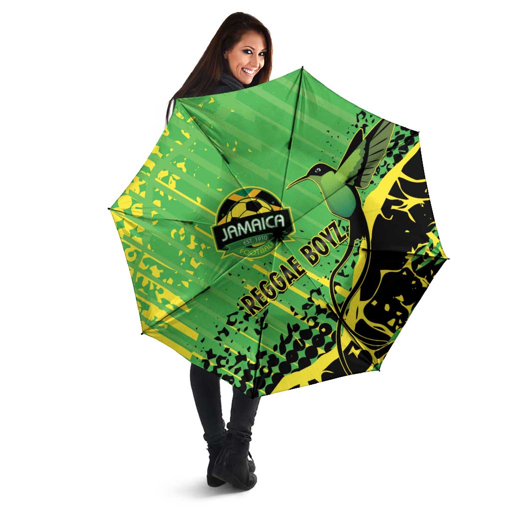 Jamaica Football Umbrella Come On Reggae Boyz Red-billed streamertail - Wonder Print Shop