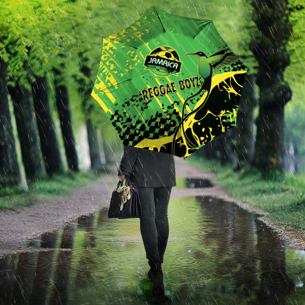 Jamaica Football Umbrella Come On Reggae Boyz Red-billed streamertail - Wonder Print Shop