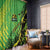 Jamaica Football Window Curtain Come On Reggae Boyz Red-billed streamertail - Wonder Print Shop