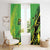 Jamaica Football Window Curtain Come On Reggae Boyz Red-billed streamertail - Wonder Print Shop