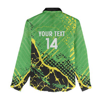 Custom Jamaica Football Women Casual Shirt Come On Reggae Boyz Red-billed streamertail - Wonder Print Shop