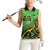 Custom Jamaica Football Women Sleeveless Polo Shirt Come On Reggae Boyz Red-billed streamertail - Wonder Print Shop