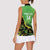 Custom Jamaica Football Women Sleeveless Polo Shirt Come On Reggae Boyz Red-billed streamertail - Wonder Print Shop