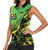 Custom Jamaica Football Women Sleeveless Polo Shirt Come On Reggae Boyz Red-billed streamertail - Wonder Print Shop