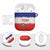Costa Rica Football AirPods Case Map With Los Ticos Sporty Style - Wonder Print Shop