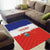 Costa Rica Football Area Rug Map With Los Ticos Sporty Style - Wonder Print Shop