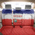 Costa Rica Football Back Car Seat Cover Map With Los Ticos Sporty Style - Wonder Print Shop