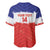 Custom Costa Rica Football Baseball Jersey Map With Los Ticos Sporty Style - Wonder Print Shop