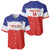 Custom Costa Rica Football Baseball Jersey Map With Los Ticos Sporty Style - Wonder Print Shop
