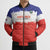 Custom Costa Rica Football Bomber Puffer Jacket Map With Los Ticos Sporty Style - Wonder Print Shop