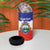 Custom Costa Rica Football 4 in 1 Can Cooler Tumbler Map With Los Ticos Sporty Style - Wonder Print Shop