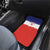 Custom Costa Rica Football Car Mats Map With Los Ticos Sporty Style - Wonder Print Shop