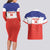 Custom Costa Rica Football Couples Matching Long Sleeve Bodycon Dress and Hawaiian Shirt Map With Los Ticos Sporty Style - Wonder Print Shop