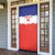 Custom Costa Rica Football Door Cover Map With Los Ticos Sporty Style - Wonder Print Shop