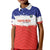 Custom Costa Rica Football Kid Polo Shirt Map With Los Ticos Sporty Style - Wonder Print Shop