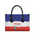Costa Rica Football Leather Bag Map With Los Ticos Sporty Style - Wonder Print Shop