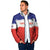 Custom Costa Rica Football Padded Jacket Map With Los Ticos Sporty Style - Wonder Print Shop