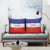 Costa Rica Football Pillow Cover Map With Los Ticos Sporty Style - Wonder Print Shop