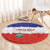 Costa Rica Football Round Carpet Map With Los Ticos Sporty Style - Wonder Print Shop